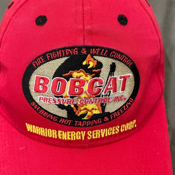 BobCat Pressure Control Fire Fighting and Well control Velcro back hat OSFM - Picture 2 of 7